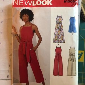 Easy modern jumpsuit and romper pattern